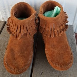 Minnetonka  double-fringe boots